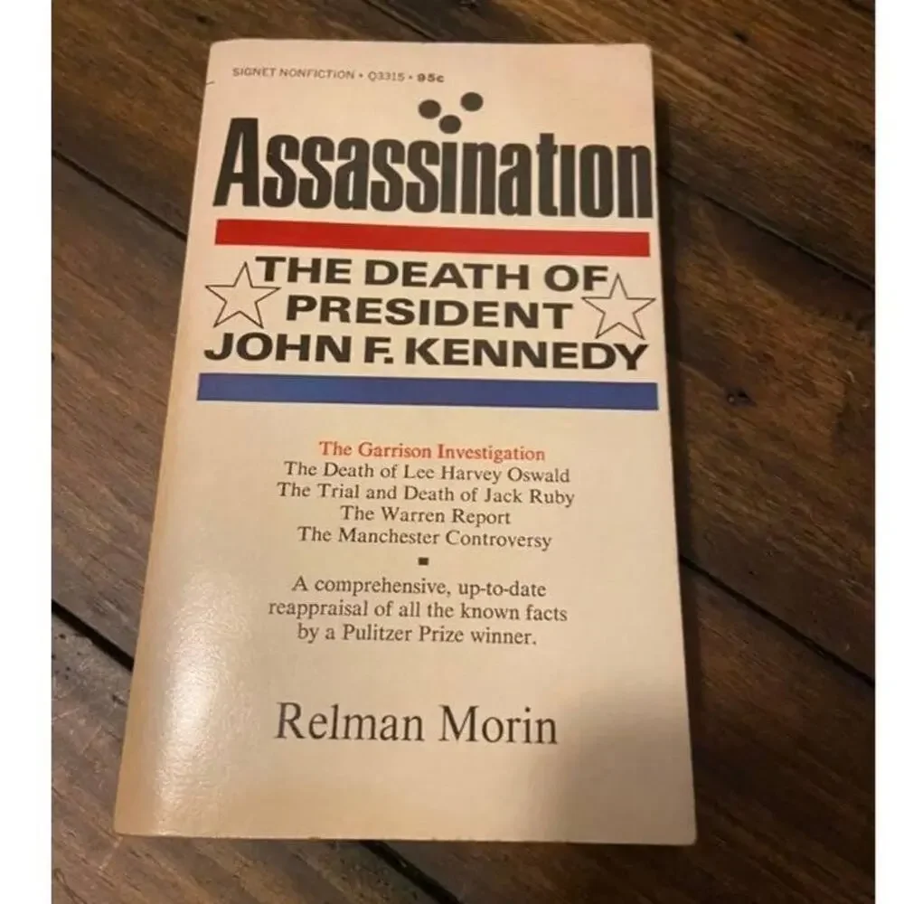Assination: the death of john f kennedy vintage book